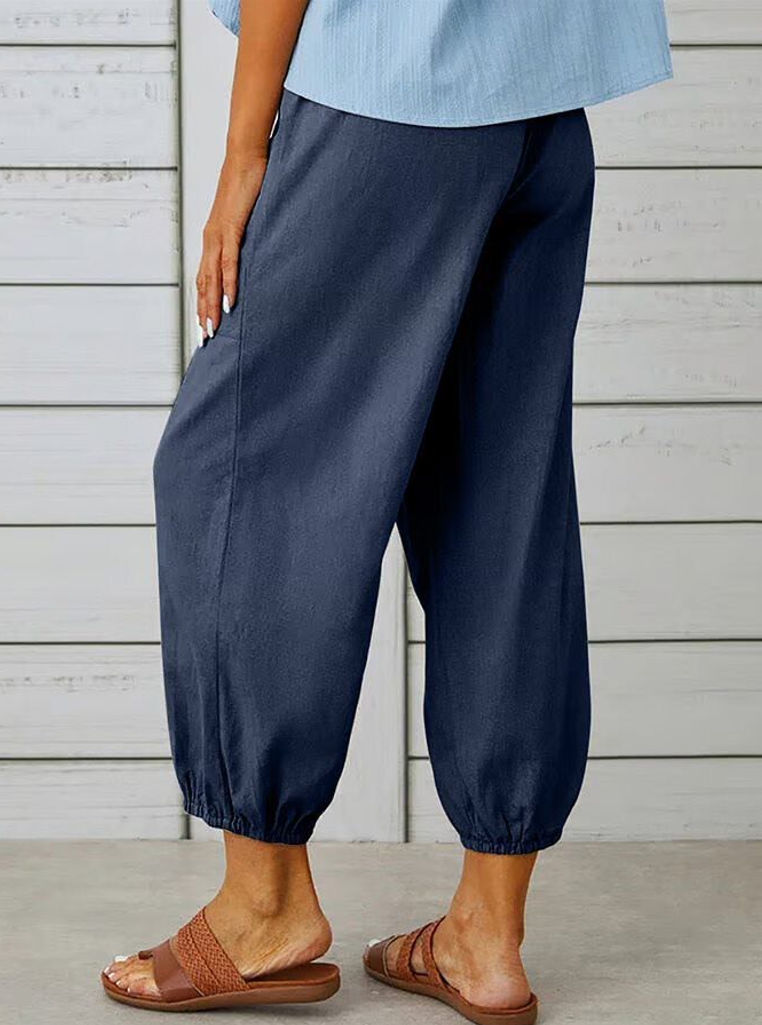 Emilia | Casual Buttoned Trousers