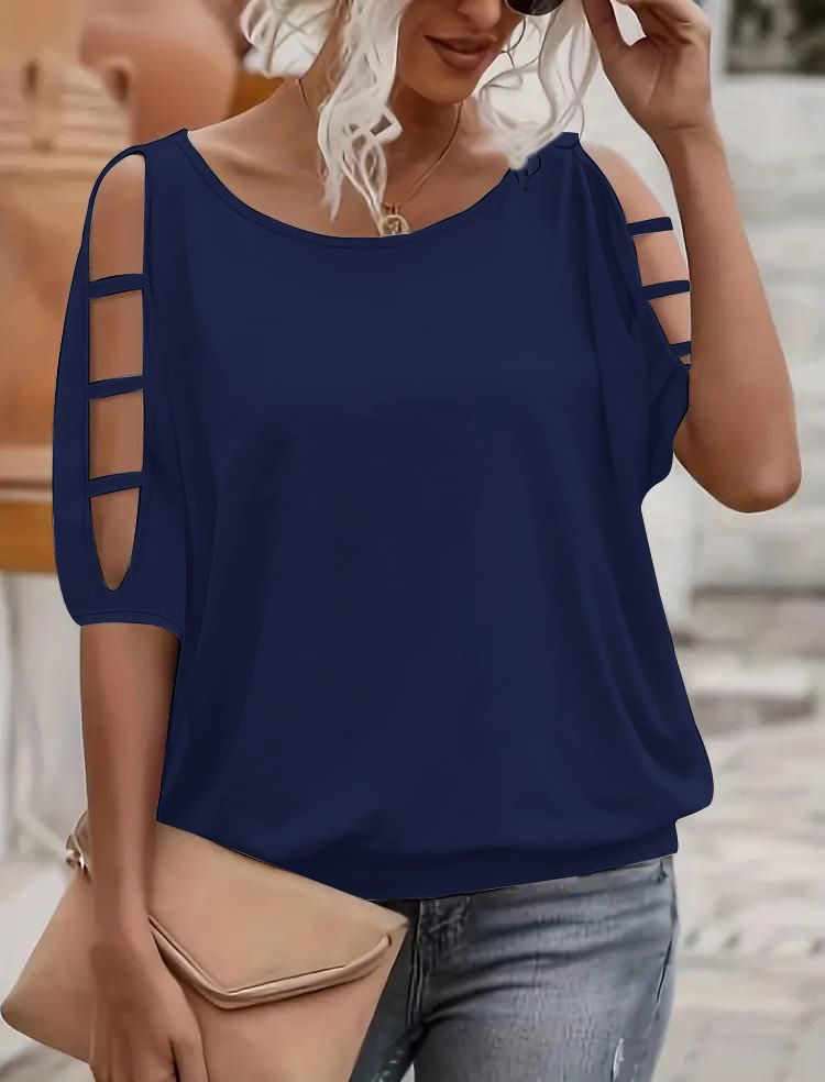 Nina | Elegant Shoulder Detail Top