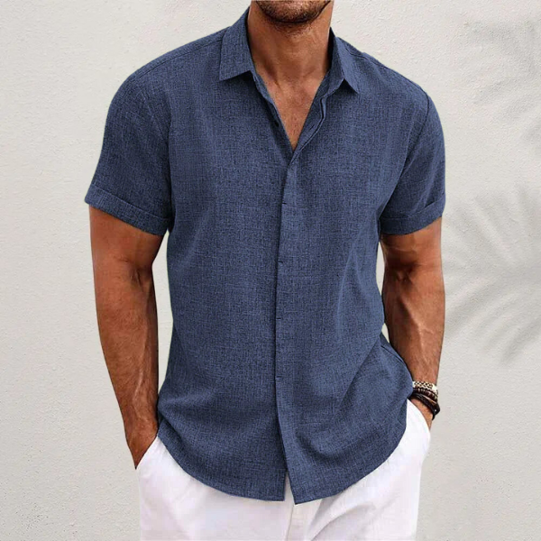 Nordic™ | Linen Short-Sleeved Shirt